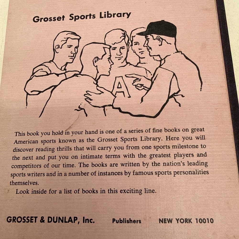 Pro Quarterback My Own Story Hardback Johnny Unitas 1968 - Picture 13 of 14